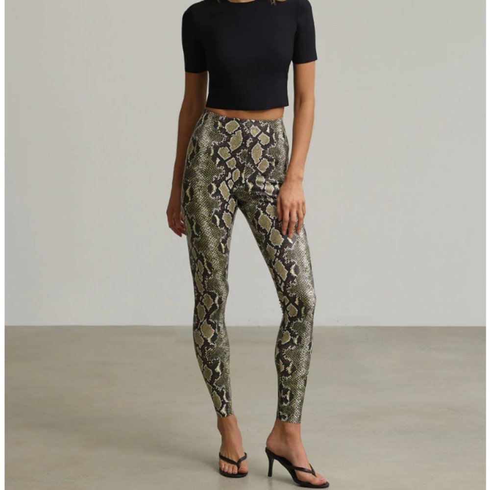 COMMANDO | Faux Leather Animal High Rise Legging - NWT - Picture 2 of 13